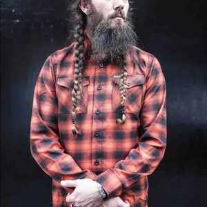 Dixxon Hard Hat Orange/Black Flannel Medium